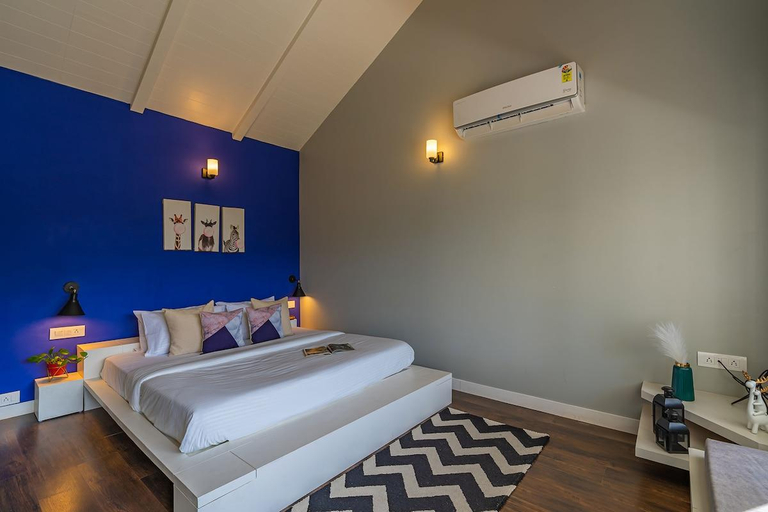 Bedroom 3, StayVista at Riverside Symphony, Kullu