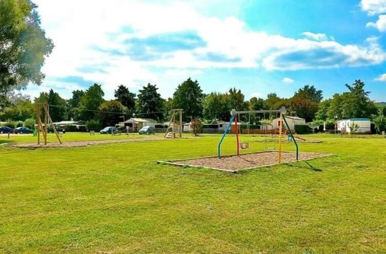 Children's area, Mobile Home Lodge, Meuse