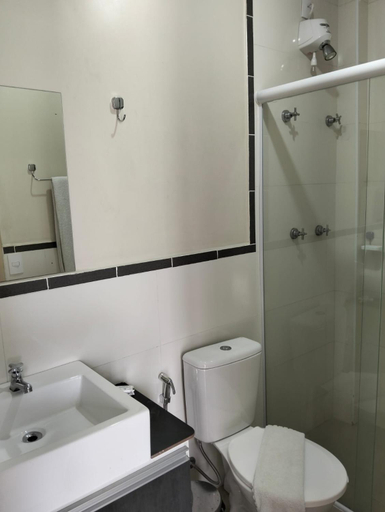 Bathroom 2, Flat - Apartium Palacete Victoria, São Paulo
