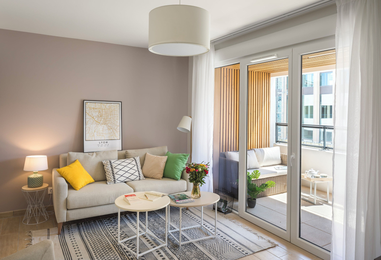 Living area 4, Zenao Appart'hôtels Lyon 7, Rhône