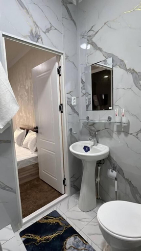 Bathroom, Usmoon Hotel, Tashkent City