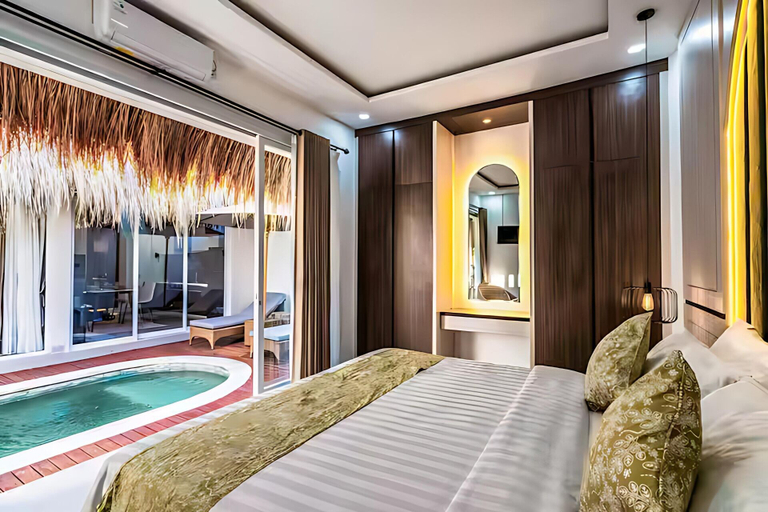 Room 3, 2BR Villa w private Pool - Queen, Badung
