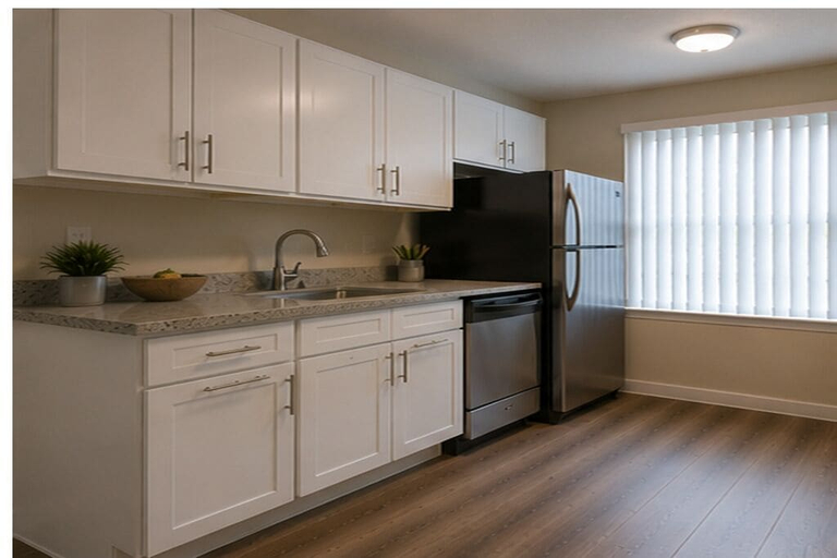 Private kitchen, Caspia City Hotel, Toronto