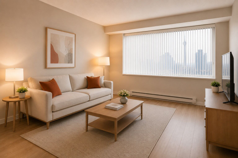 Living area 2, Ivory Lane Hotel, Toronto