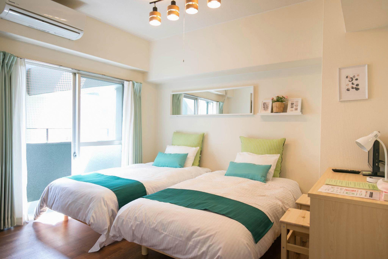 Bedroom 3, Wings Hakata, Fukuoka