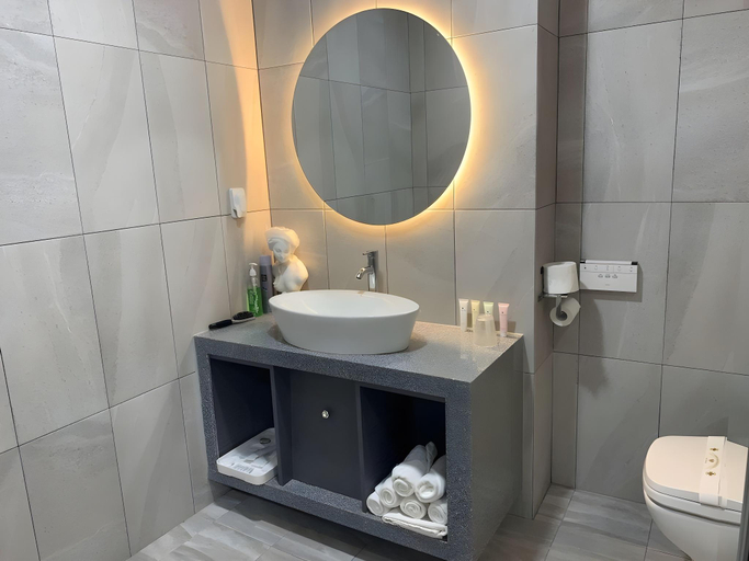 Bathroom 4, Brown dot hotel Gwangju Sangmu, Gwangsan