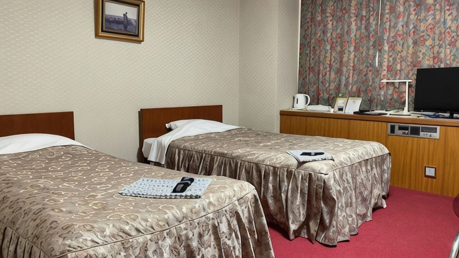Bedroom 2, Hotel Portside Imabari, Imabari