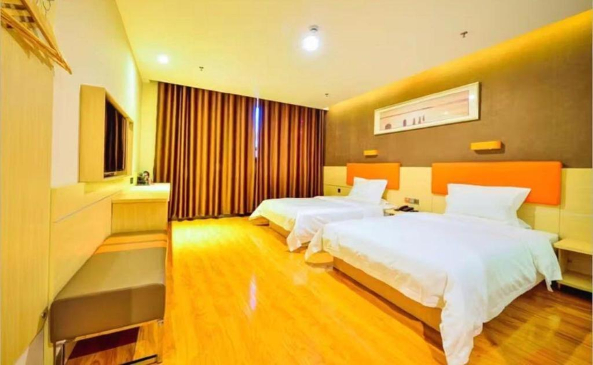 Bedroom 1, 7 Days Premium·Shihezi Passenger Terminal, Shihezi