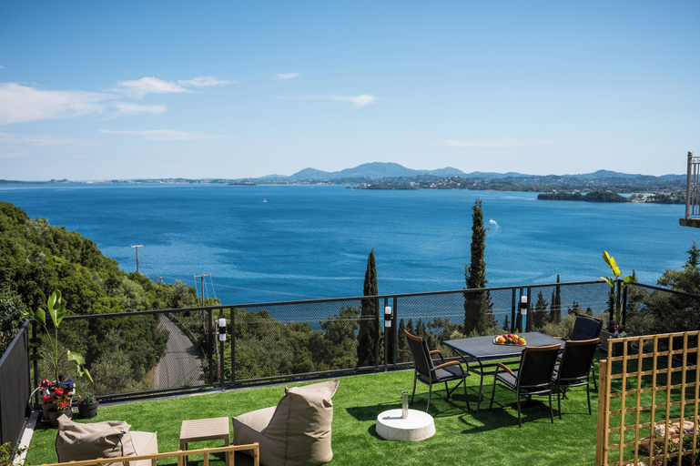 View from room, Aithra Seaview Suite by Konnect, Ionian Islands