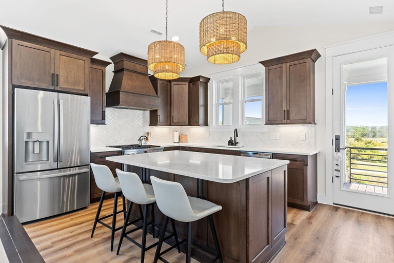 Private kitchen 4, 1040 Break / 1040 Ocean Blvd West 4 Bedroom Home by RedAwning, Brunswick