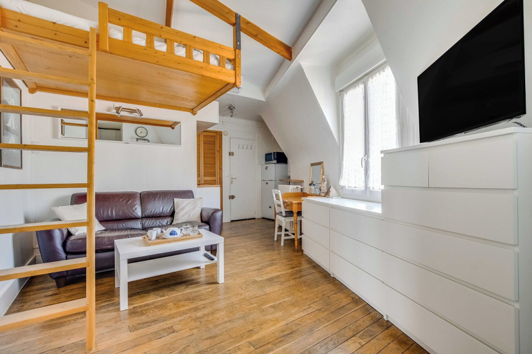 Living area 4, Studio 2P Near Tolbiac / Olympiades, Paris