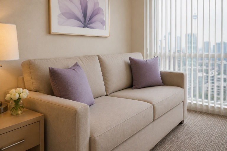 Living area 4, The Alwyn Hotel, Toronto