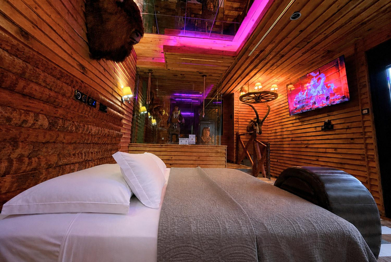 Bedroom 2, Motel Venus Madrid Norte, Madrid