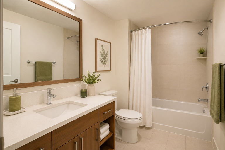 Bathroom, Bellora Grand Hotel, Toronto