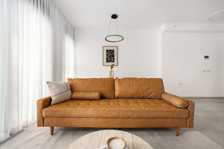 Living area 5, Premium 2BR- Beach Steps Balcony Mamad