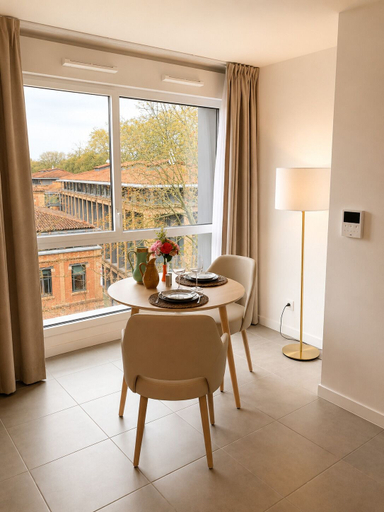 Living area 2, Zenao Appart'hôtels Toulouse Quai St P., Haute-Garonne