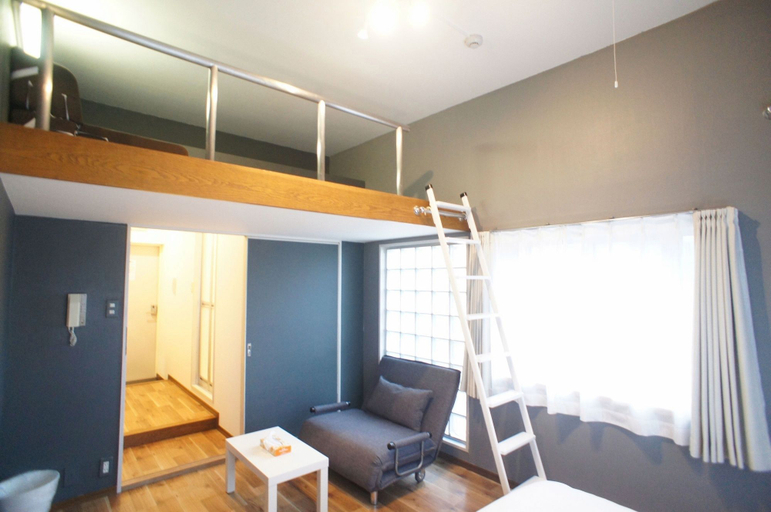 Bedroom 2, Plusone Nishikoen, Fukuoka
