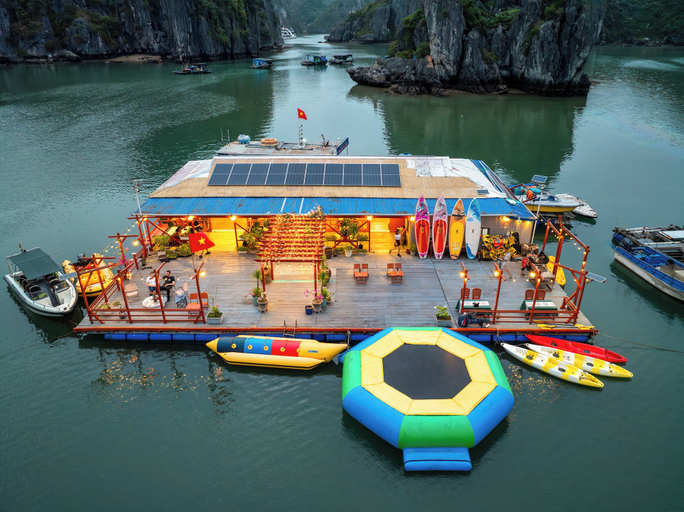 Aerial view 2, Cat Ba Fishing Village Bay House, Cát Hải