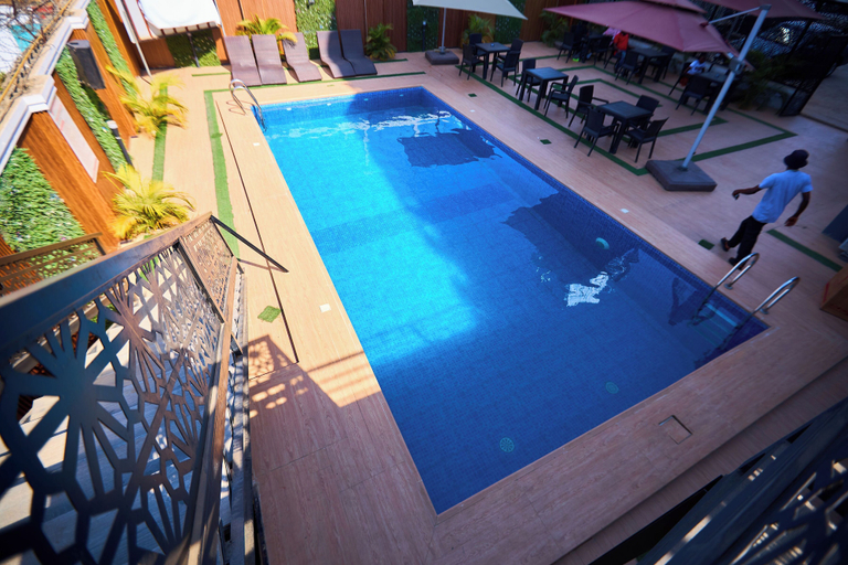 Pool, Bourdillon Hotel & Apartments Airport Rd, AbujaMun