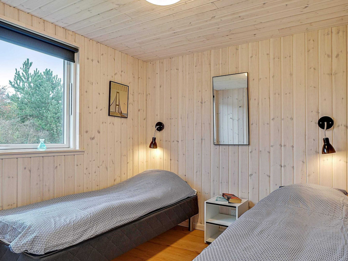 Bedroom, Spacious Holiday Home in Grenå near Sea, Norddjurs