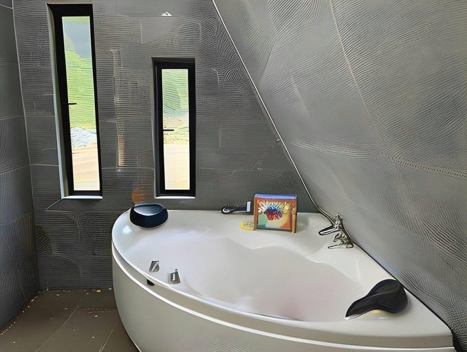 Bathroom, Qowiy Village Langat, Hulu Langat