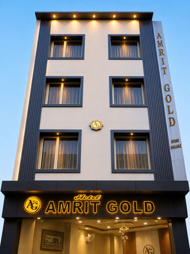 Exterior detail, Hotel Amrit Gold, Amritsar