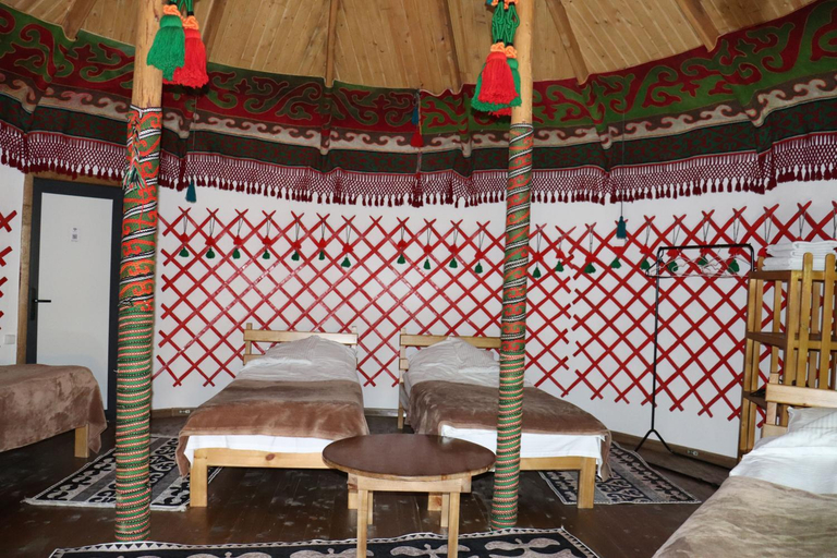 Bedroom 3, Happy Nomads - Modern Yurt Cottages & Breakfast, Ak-Suu