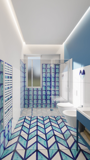 Bathroom 5, Palazzo M, Napoli