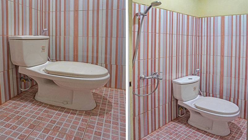 Bathroom 4, OYO 91649 Orange Homestay Makassar, Makassar