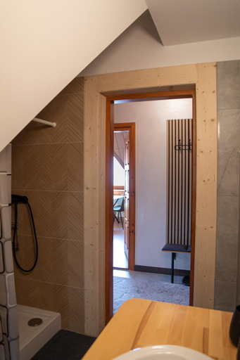 Bathroom 2, Pokoje i apartament z widokiem na Tatry, Tatra