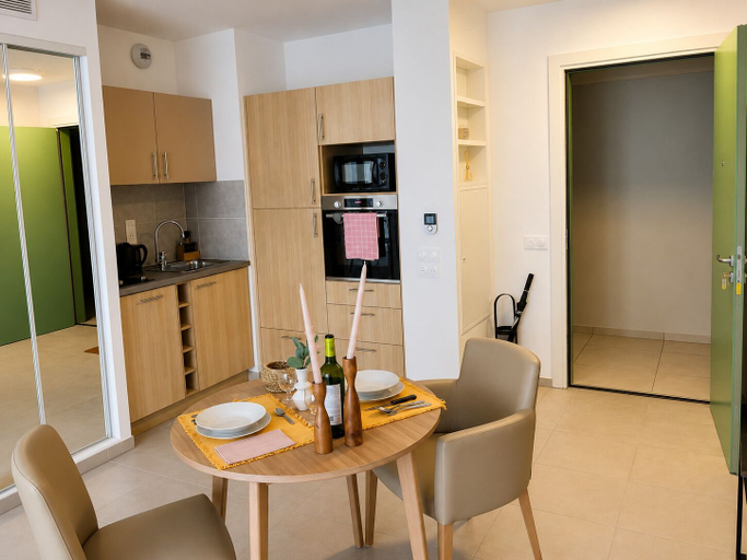 Living area 4, Zenao Appart'hôtels Aix Carnot, Bouches-du-Rhône