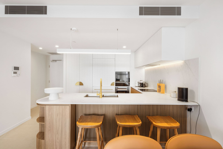 Private kitchen 5, The Coastal Luxe Haven Coolangatta, Gold Coast