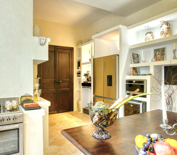 Private kitchen, Mahawellness, Aude