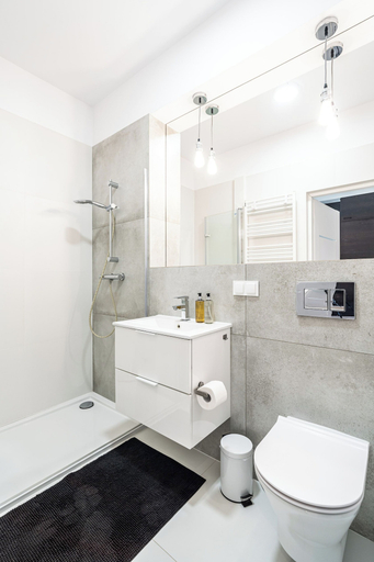 Bathroom 4, RentPlanet - Apartament Góreckiego, Będzin