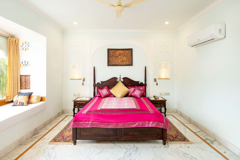 Bedroom 2, Rajasthan Palace Hotel, Jaipur