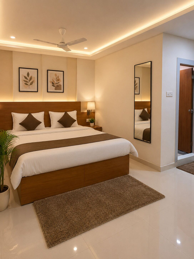 Room 3, HOTEL MV Rooms & Suites, Ranga Reddy