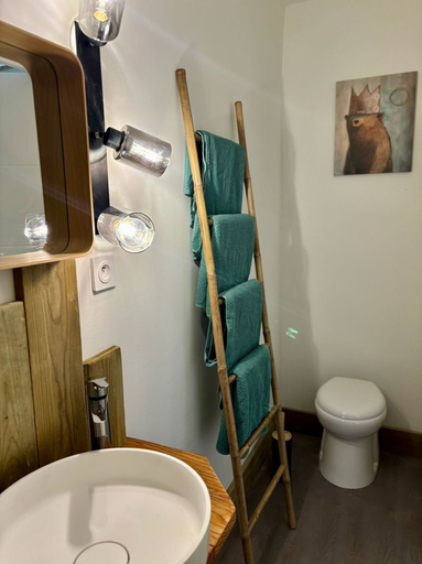 Bathroom, Les Rives du Bel Air, Orne
