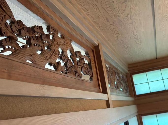 Interior detail, KUMO INN, Hakone