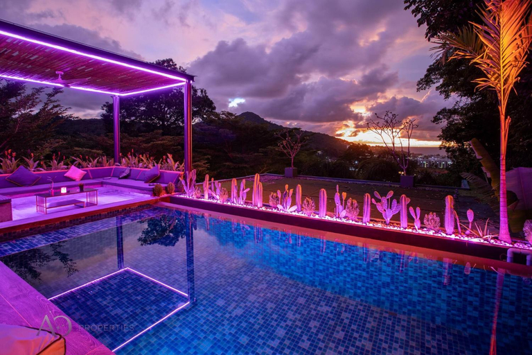 Swimming pool 2, Stylish 4 Bedroom Seaview Pool Villa, Pulau Phuket