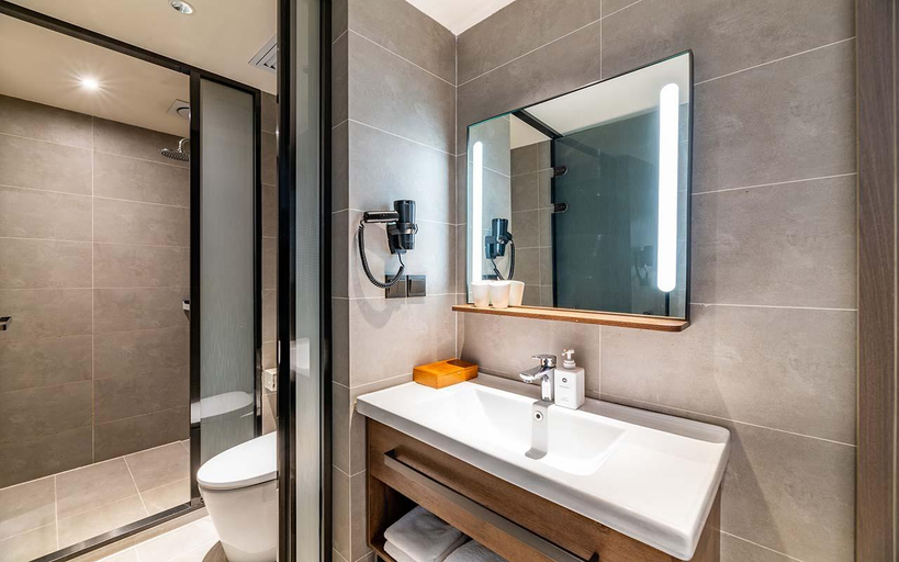 Bathroom, Hanting Hotel Panshi Coach Station, Jilin