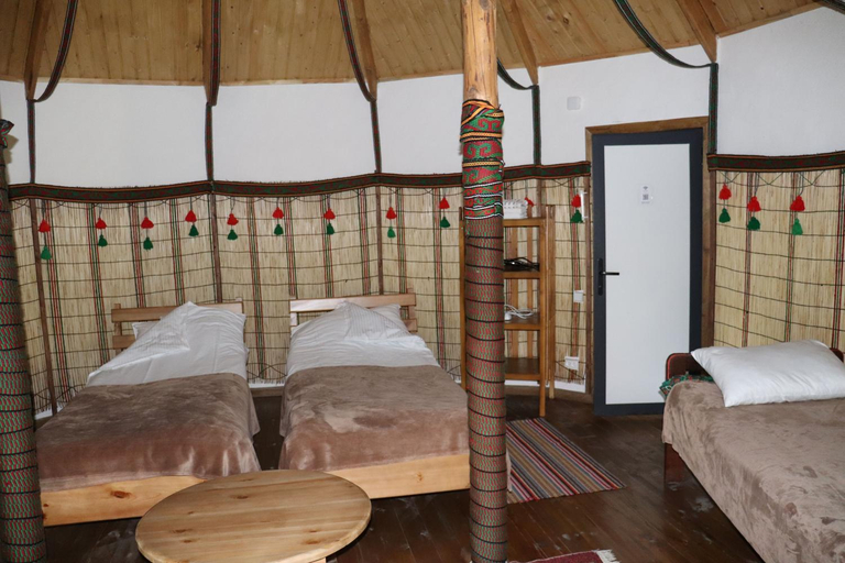 Bedroom 2, Happy Nomads - Modern Yurt Cottages & Breakfast, Ak-Suu