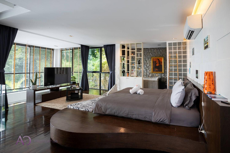 5, Stylish 4 Bedroom Seaview Pool Villa, Pulau Phuket
