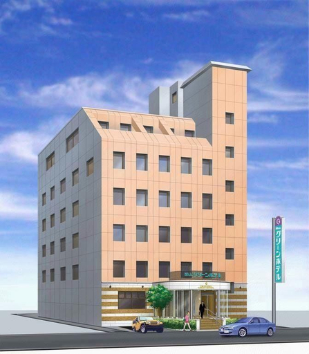Exterior & Views, Okayama Green Hotel, Okayama