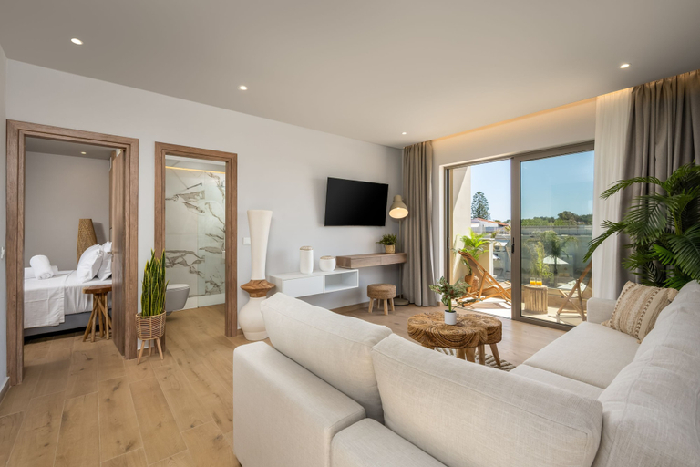 Living area 2, Oasis Luxury Suites, South Aegean