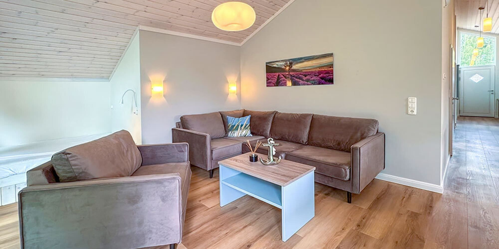 Living room 3, Ferienhaus im Skandinavischen Stil mit Sauna in Bad Bevensen, Uelzen