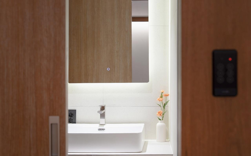 Bathroom, Gwangju Sangmu Hotel Brin, Gwangsan