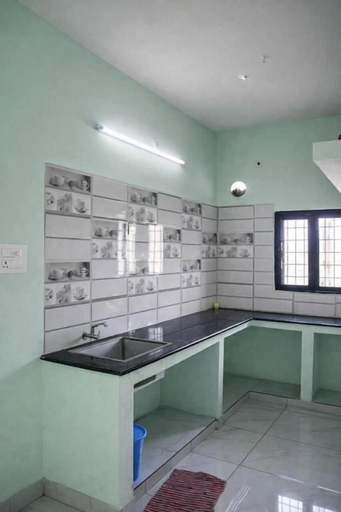 Bathroom, Bhagawan Guest House, Tiruvannamalai