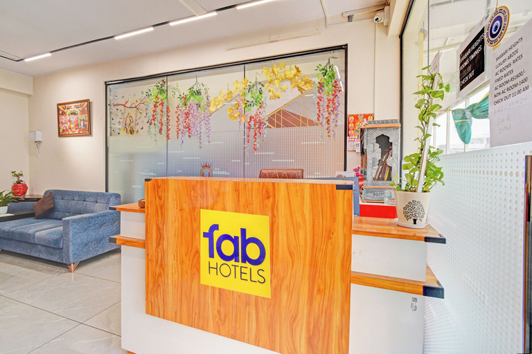Reception 5, FabHotel Shabari Heights - Ameerpet Metro Station, Ranga Reddy