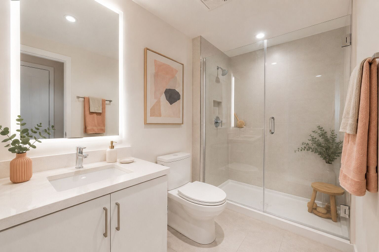 Bathroom, Novelle Urban Hotel, Toronto