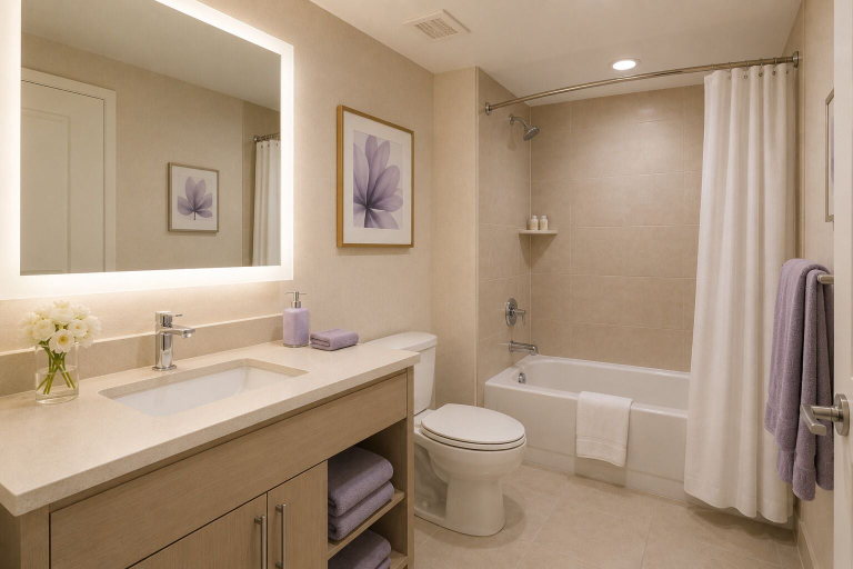 Bathroom, The Alwyn Hotel, Toronto